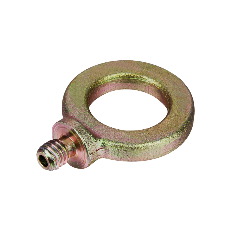 Hot forging and machine forming colorful appearance eye bolt