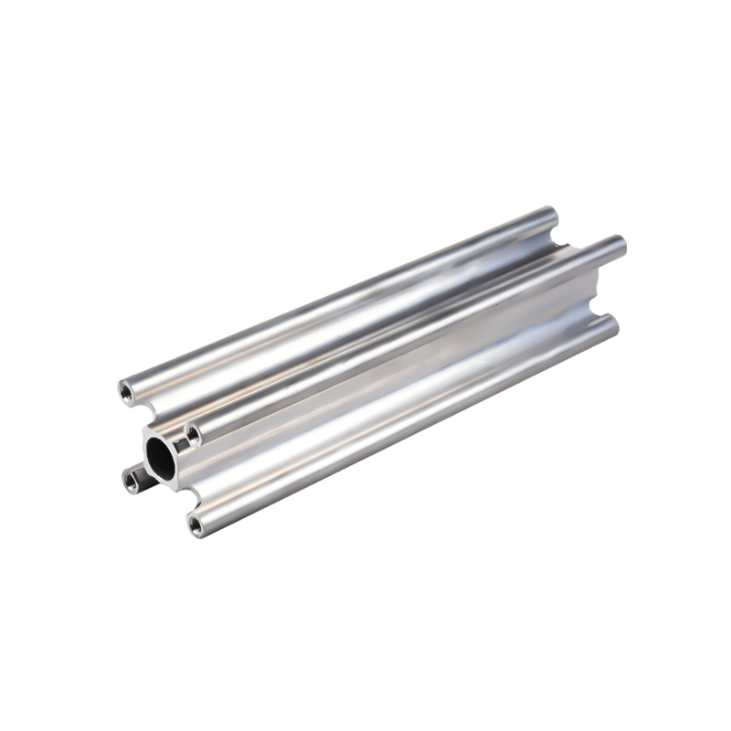 Aluminum extrusion and machine forming connection pipe