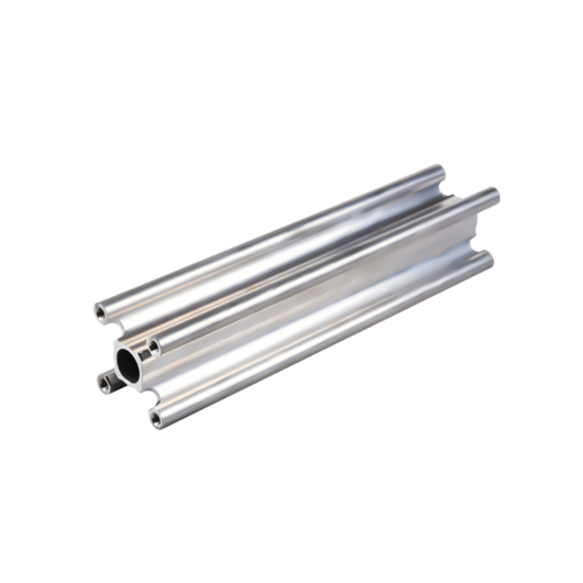 Aluminum extrusion and machine forming connection pipe