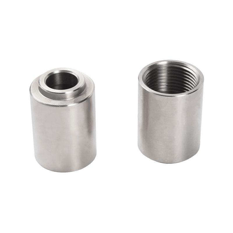 Customized precision stainless steel bushing with inner thread