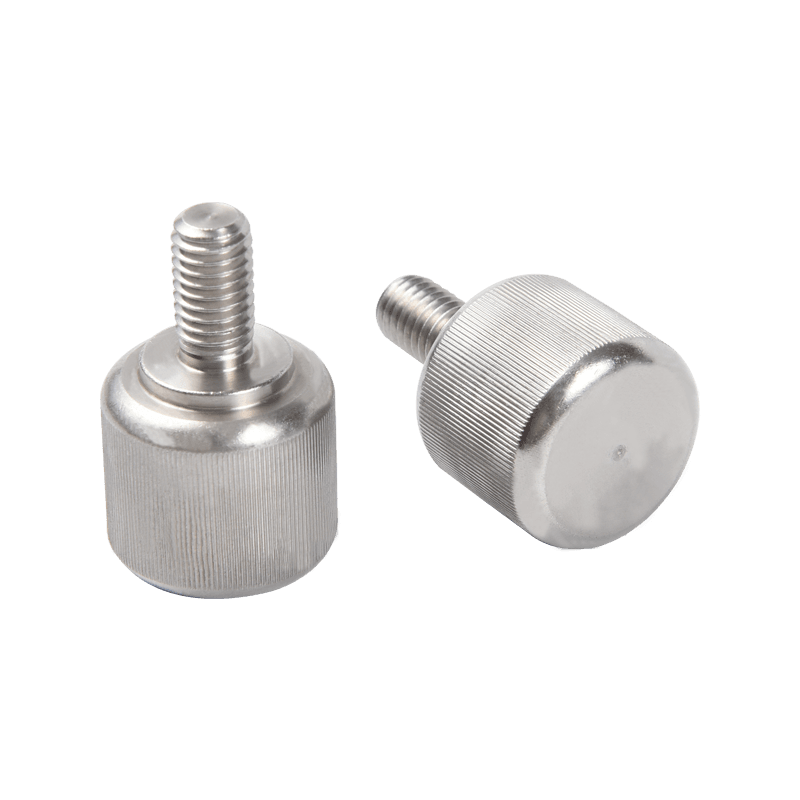 Customized Special metal bolt with knurl head